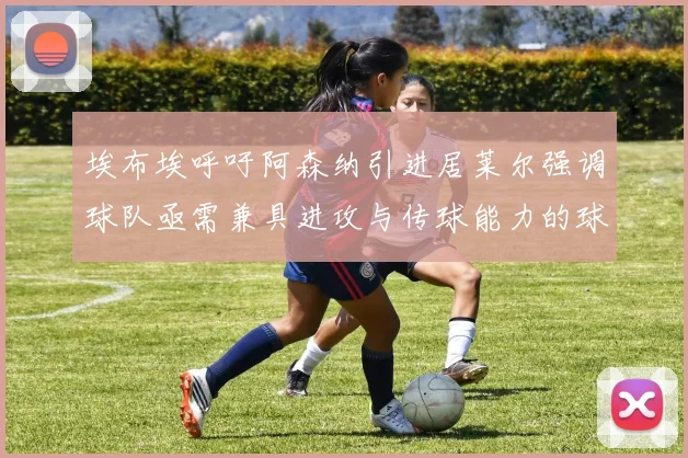 埃布埃呼吁阿森纳引进居莱尔强调球队亟需兼具进攻与传球能力的球员